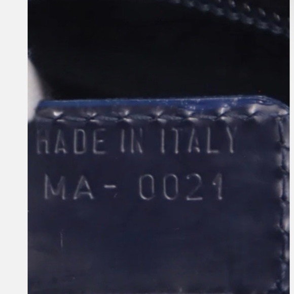 Dior Cannage Lady Dior Blue Denim Fabric Tote - Picture 7 of 8